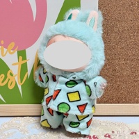 Pyjama en peluche Xiao Xin pour 14 ans et plus, motif Macaron assis, design énergique avec rembourrage en coton PP