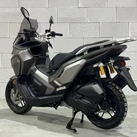 Moto à essence puissante de 150 cm3, moteur sans balais, système de freinage à disque ABS, vitesse maximale de 95 km/h, taille des pneus 120/90-10 pour adultes