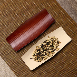 Cuillère à thé en bambou et porte-serviette, style chinois, accessoire artisanal pour cérémonie du thé, objet décoratif pour la maison - Product Image 2