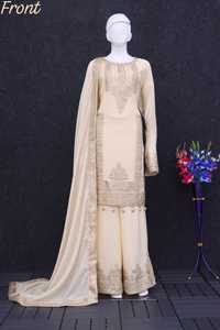 ชุดสูทปากีสถานสไตล์ chinnon salwar kameez ที่สง่างามเหมาะสำหรับงานแต่งงานและงานปาร์ตี้ - Product Image 2