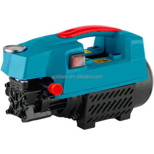 TOLHIT - Lavadora de Autos Inalámbrica Portátil de Alta Presión con Motor de Inducción de 1600 W, Bomba de <span class=keywords><strong>Agua</strong></span> Fría de 130 Bares, Lavado Automático - Product Image 1