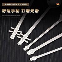 Cuchara Creativa de Acero Inoxidable 304 con Forma de Instrumento Musical, Agitador de Café Único con Forma de Guitarra y Violín, Cucharas para Postre y Pastel para Bares Musicales