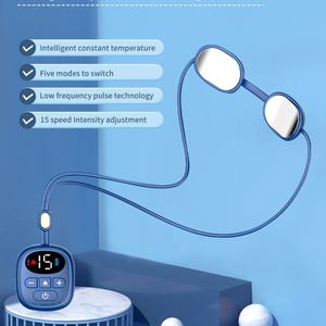 Masseur de cou électrique intelligent mini EMS, chauffant, à double impulsion, avec compresse chaude à température constante - Product Image 5