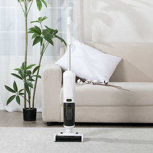 Nettoyeur de sols humides/secs Tikosum avec moteur sans balais, batterie 2600 mAh, auto-nettoyant, écran LED pour usage domestique, sols durs <span class=keywords><strong>et</strong></span> <span class=keywords><strong>tapis</strong></span> - Product Image 3