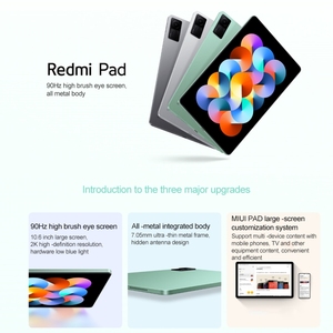 Tablette Xiaomi Redmi Pad 10,6 pouces avec quatre haut-parleurs, 4 Go + 128 Go, <span class=keywords><strong>MIUI</strong></span> Pad <span class=keywords><strong>13</strong></span> OS, MediaTek Helio G99 Octa Core, ne prend pas en charge Google Play - Product Image 3