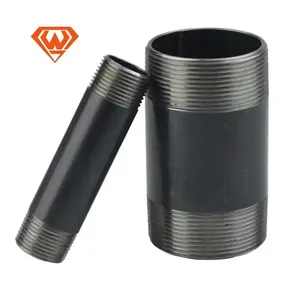 Trung Quốc bán buôn Nhà cung cấp thép threading <span class=keywords><strong>NPT</strong></span> chủ đề mạ kẽm Ống núm vú - Product Image 6