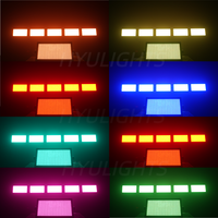 200W LED RVB DMX512 Matrice Lumière 3in1 120 Zones Lumière Stroboscopique Formes/Chiffres/Chiffres & Lettres Scène/Effets DJ Lavage