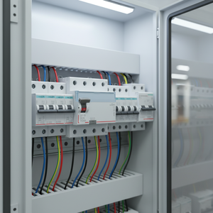 Disjoncteur différentiel (RCCB) miniature Westhomes <span class=keywords><strong>DX3</strong></span>-<span class=keywords><strong>ID</strong></span> 4P AC <span class=keywords><strong>63A</strong></span> 6kA à coupure de courant de terre en cuivre - Product Image 1