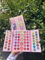 Palette d'ombres à paupières imperméable en gros, 96 couleurs, palette d'ombres à paupières scintillantes, maquillage nude, débutant, mat, nacré, maquillage des yeux