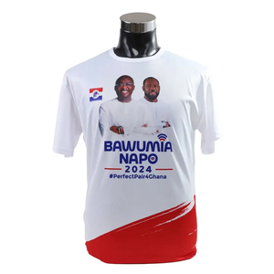 Factory Custom Election Campaign Promotion Item Sublimation Printing T Shirt