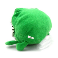Vente chaude dessin animé mignon pochette en peluche petite clé portefeuille grenouille Manga flanelle en peluche porte-monnaie porte-sacs
