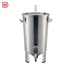 30L Conische Vergister Home Bier Brouwen Apparatuur Fermentor Gisting Crock 304 Rvs Gistingstank