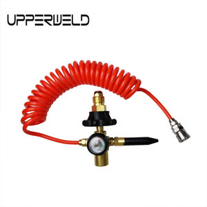 Valvola del regolatore di pressione a basso calibro singolo CGA580 per il pallone di nozze serbatoi di elio connettore valvola di riduzione della pressione - Product Image 3