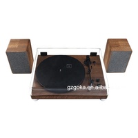 Haut-parleur stéréo en vinyle, phonographe avec cassette, lecteur de disque vinyle, autres équipements audio et vidéo
