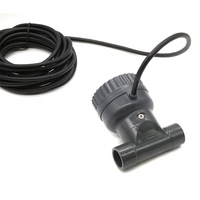 Débitmètre à turbine DN15 à prix d'usine, sortie RS485/4-20mA/impulsions, capteur de débitmètre en acier inoxydable/PVC OEM pour liquides 10-150LPM