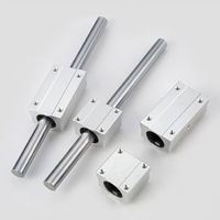 Rail de guidage linéaire en aluminium CNC SBR30UU-1800mm avec bloc coulissant à roulement rond, produit haute performance