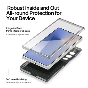 <span class=keywords><strong>DUX</strong></span> <span class=keywords><strong>DUCIS</strong></span> สำหรับ Samsung Galaxy Z แบบพับ7พร้อมที่ป้องกันหน้าจอหนังดาวกันกระแทกสำหรับ Samsung Z พับ7พร้อมขาตั้ง - Product Image 4