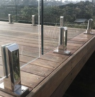 Daiya Verre Panneau Montage Spigot fenêtre Balcon