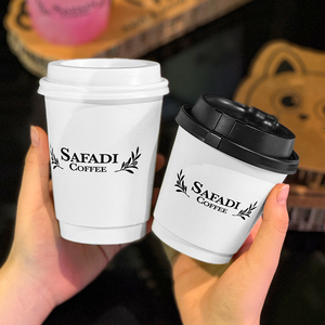 แก้วกาแฟพลาสติก PET แบบใช้แล้วทิ้ง พร้อมฝาปิด ขายส่ง แก้วพลาสติกออกแบบเองสำหรับบรรจุภัณฑ์เครื่องดื่มชาเย็นและนม - Product Image 6