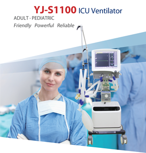 Ventilateur d'unité de soins intensifs à écran tactile TFT de 15 pouces, modes de ventilation multiples, 14 types d'alarmes, <span class=keywords><strong>appareil</strong></span> <span class=keywords><strong>respiratoire</strong></span> pour adultes, pédiatrie et néonatals - Product Image 2