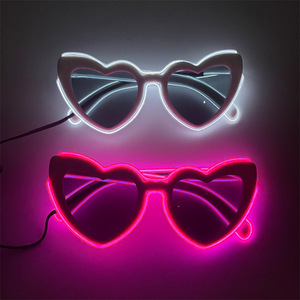 Thiết kế mới hình trái tim LED kính đám cưới vui nhấp nháy Light-Up LED kính mắt cho Đảng trang trí - Product Image 3