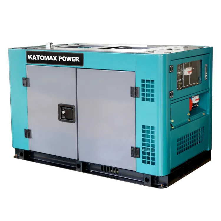 by YANGDONG YD380D 50HZ 10kva Open Type Diesel Generator Black Switch Frame Power Engine Controller Color Alternator Automatic