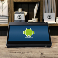 Caja Registradora POS para Pequeñas Empresas, Pantalla Táctil Capacitiva, Android 11, Terminal para Restaurantes, Impresora Térmica Bluetooth/Wi-Fi, 1 Año de Garantía