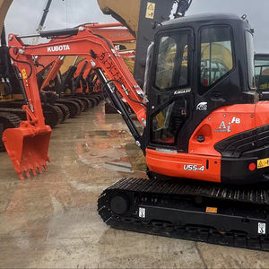 Mini pelleteuse d'occasion Kubota U55-4 pelleteuse d'occasion Kubota U55 sur chenilles de haute qualité à vendre - Product Image 1