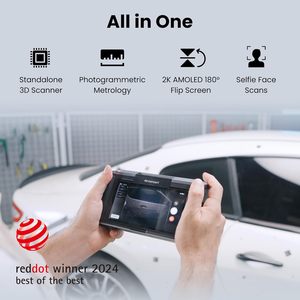 Escáner 3D Revopoint MIRACO Plus 32GB RAM Portátil Escáner de Fotogrametría Precisión de 0.02mm para Impresión/Escaneo 3D a Todo Color - Product Image 5