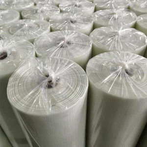 ตาข่ายไฟเบอร์กลาสสำหรับวัสดุก่อสร้างกันน้ำ ปราศจากด่าง ทอแบบธรรมดา บริการตัดตามขนาด มีจำหน่าย - Product Image 5