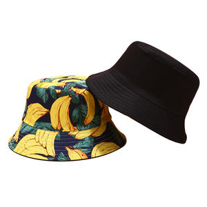 Chapeau de pêcheur pour femme, motif fruits tropicaux, style européen et américain, pour l'été, sports de plein air, protection solaire, décontracté, anti-insectes - Product Image 5