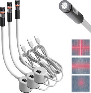 Luce Laser Rossa USB con Base Magnetica per Posizionamento e Allineamento, Guida per Quilting e Cucitura Dritta su Macchina da Cucire - Product Image 1
