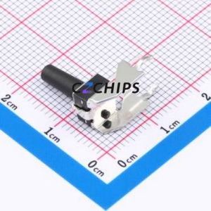 GT-TC102B-H130-L1 Tactile Switch Through hole,6.1x6.1mm Switch Single Pole Single Throw Round Button 2.5N Right Angle Insert - Product Image 2