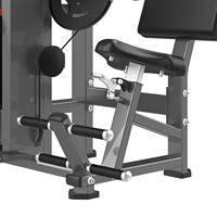 Équipement de fitness commercial à charges réglables : Presse à jambes assise