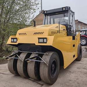 15 Ton 16 Ton Pneumatic Tire <b>Roller</b> Mini Tire Vibrating <b>Rubber</b> Road <b>Roller</b> for Sale - Product Image 5