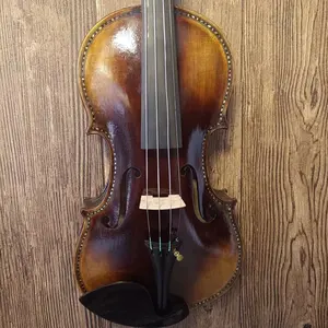 44 바이올린 헬리어 스타일 바이올린 풀 사이즈 바이올리노 하이 레벨 프로 바이올린 솔리드 스프루스 탑과 메이플 백 강력한 사운드