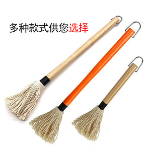 <b>Bbq</b> Grilling Mop Rubberwood Handle Reusable Oil <b>Brush</b> For Cooking Baking Barbecue - Product Image 3