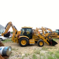 Chargeuse-pelleteuse 4x4 JCB 3CX avec chargeur et pelle, bon état, disponible immédiatement, chargeuse haute puissance
