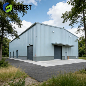 Centre de distribution logistique pour la fabrication en Thaïlande, atelier à grande portée en structure légère en acier avec poutre en I, style Californie - Product Image 1