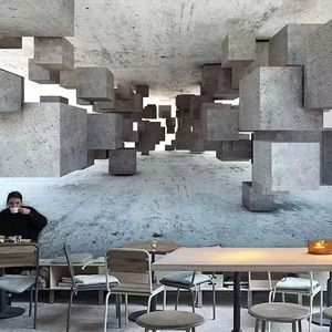 Papier peint <span class=keywords><strong>photo</strong></span> personnalisé non tissé peintures 3D murales décoration intérieure peintures murales naturelles pour décoration murale chambre à coucher hôtel - Product Image 1