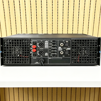 Amplificateur professionnel de classe MT à haute stabilité KFKD2 1500W, montage en rack 3U, adapté aux systèmes de sonorisation pour lieux de fête en plein air