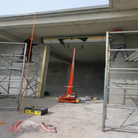 Nouvelles portes à enroulement électriques en métal pour conduites d'incendie, conduits de ventilation, climatiseurs, ascenseurs