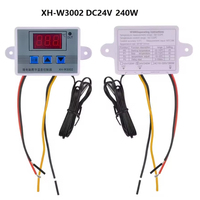 Controlador de Temperatura XH-W3002 AC110V-220V DC12V/24V, Termostato Digital LED, Interruptor Microcomputarizado, Sensor Termorregulador