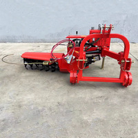 Tracteur à roues hydraulique 40-60 CV avec fonction anti-collision pour l'agriculture en verger et en forêt, doté d'une boîte de vitesses et d'un moteur à entraînement par engrenages 1