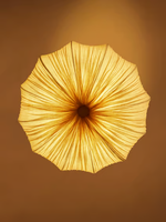 Luminaire suspendu LED en tissu rétro français avec lumière blanche chaude 3500K 150CM pour salon