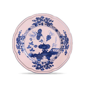 Piatto da Cena in Ceramica Collezione Designer Floreale Vintage Classico Europeo Rosa, Stoviglie per Matrimonio - Product Image 3