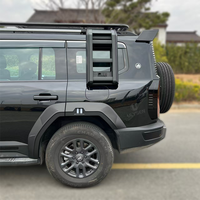 Échelle latérale en aluminium noir, accessoires extérieurs tout-terrain, échelle latérale pour SUV 4x4, pour Jetour G700