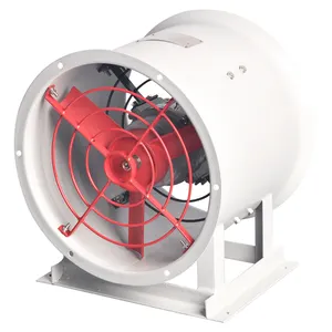 Ventilateur axial en ligne de 12 pouces, ventilateur d'extraction d'air antidéflagrant