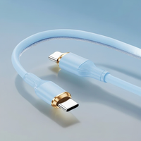Câble de charge rapide en silicone liquide souple CE 60W, résistant au froid, Type-C USB-C pour iPhone 15 16 17 iPad