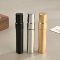 Mini flacon pulvérisateur de parfum en verre 5ml 10ml rechargeable, pompe de poche, bouchon couleur personnalisée